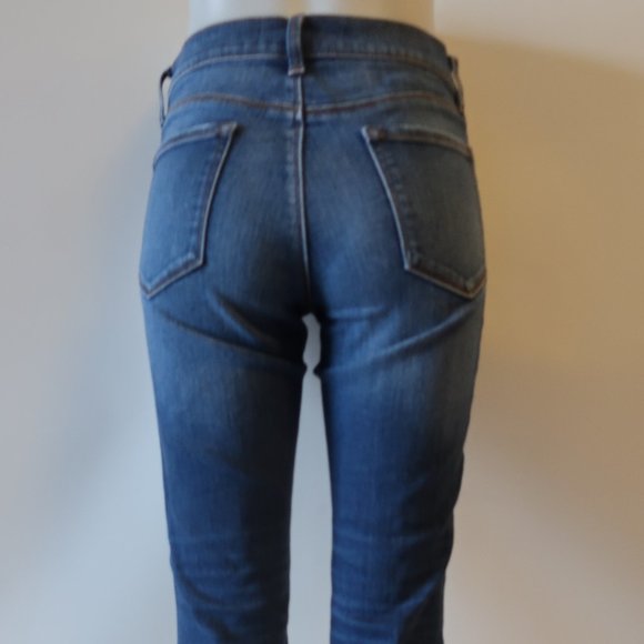 J BRAND DENIM RAW EDGE CROPPED DENIM JEANS 28 * - Picture 11 of 14
